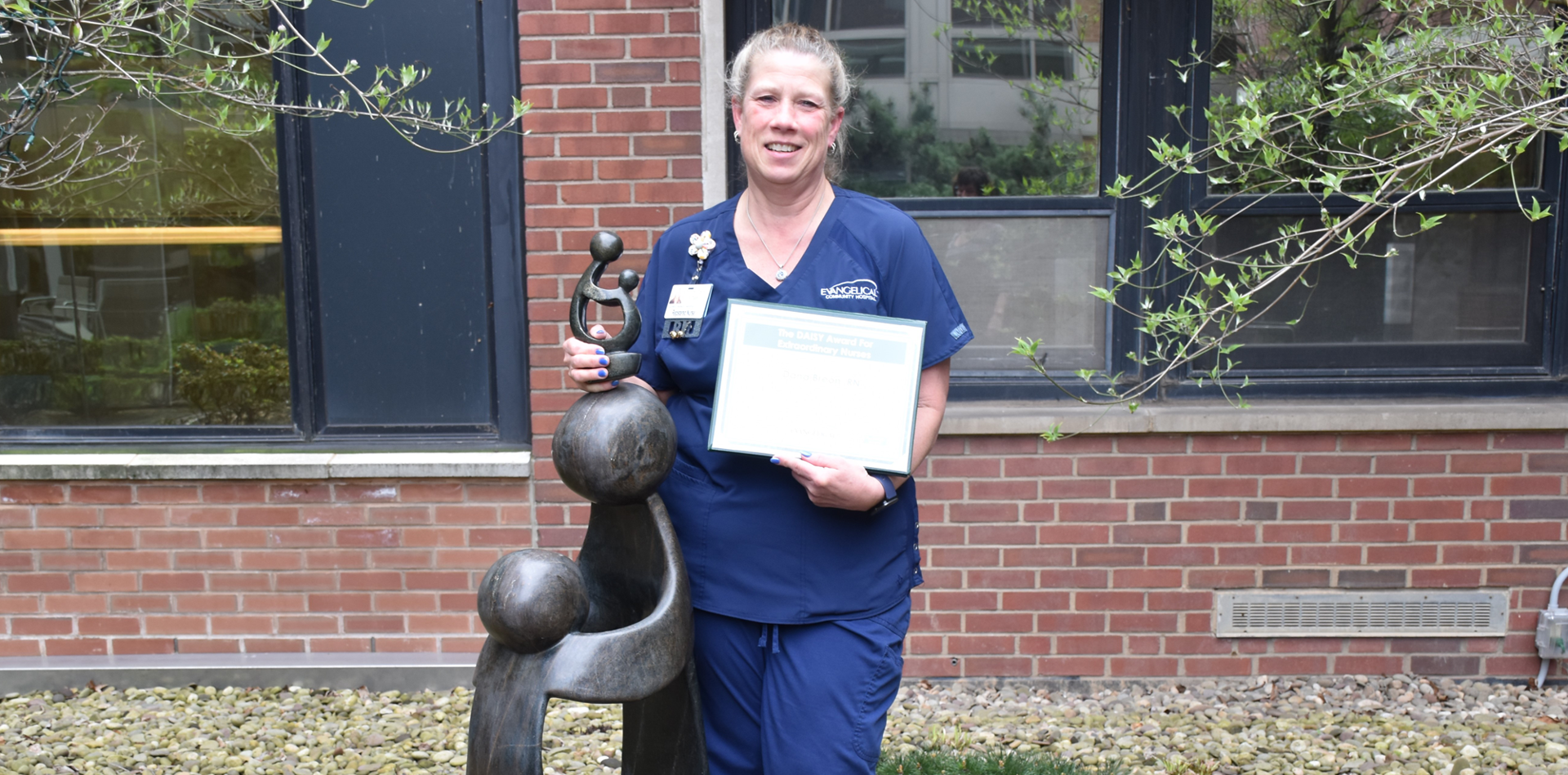 Evangelical Community Hospital Awards DAISY Honor for Nursing Excellence to Dana Breon, RN