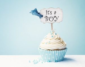 It's a Boy - Cupcake