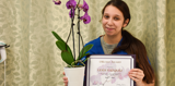 Evangelical Community Hospital Presents ORchid Award to Lexis Vazquez