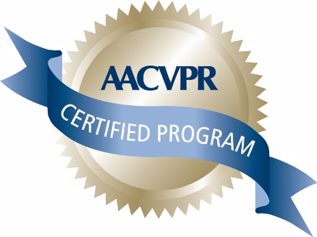 Heart & Vascular - AACVPR Certified Program Logo Heart & Vascular - AACVPR Certified Program Logo