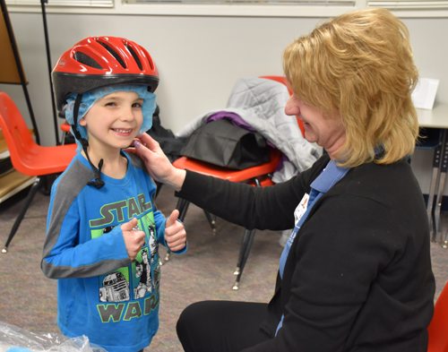 Grant Assists in Providing Students in Need with Bike Helmets for Safety Grant Assists in Providing Students in Need with Bike Helmets for Safety