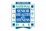 National Senior Health and Fitness Day® Being Held Wednesday, May 26, 2021