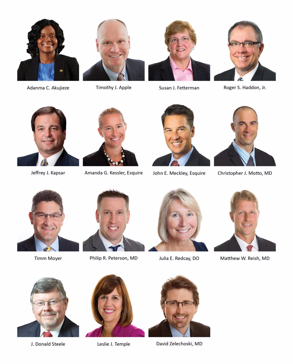 Board of Directors Board of Directors