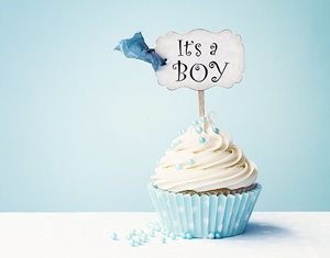 It's a Boy - Cupcake